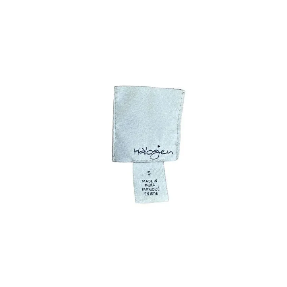 Halogen tan leather
